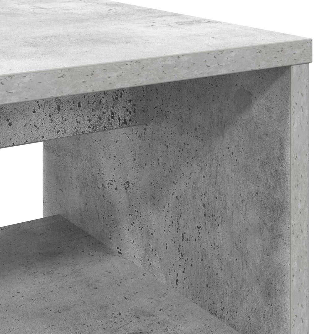 TV-skab Beton Grå 80 x 35 x 40 cm Konstrueret træ
