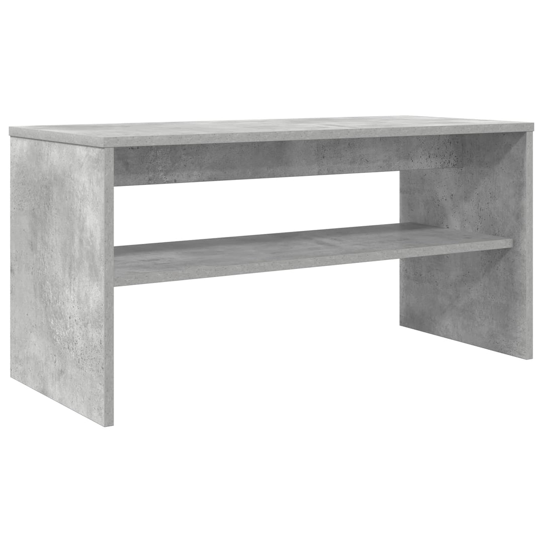 TV-skab Beton Grå 80 x 35 x 40 cm Konstrueret træ