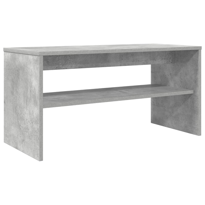 TV-skab Beton Grå 80 x 35 x 40 cm Konstrueret træ