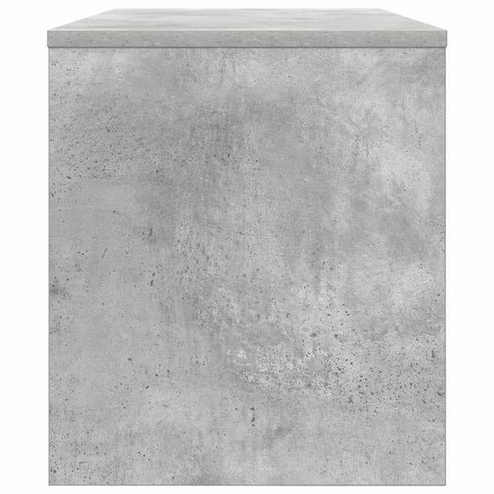 TV-skab Beton Grå 80 x 35 x 40 cm Konstrueret træ