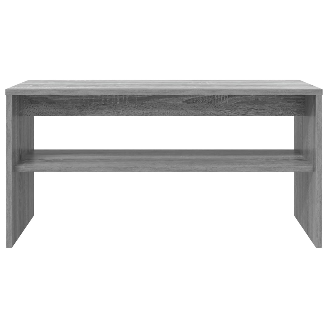 TV-skab Grå Sonoma 80 x 35 x 40 cm Konstrueret træ