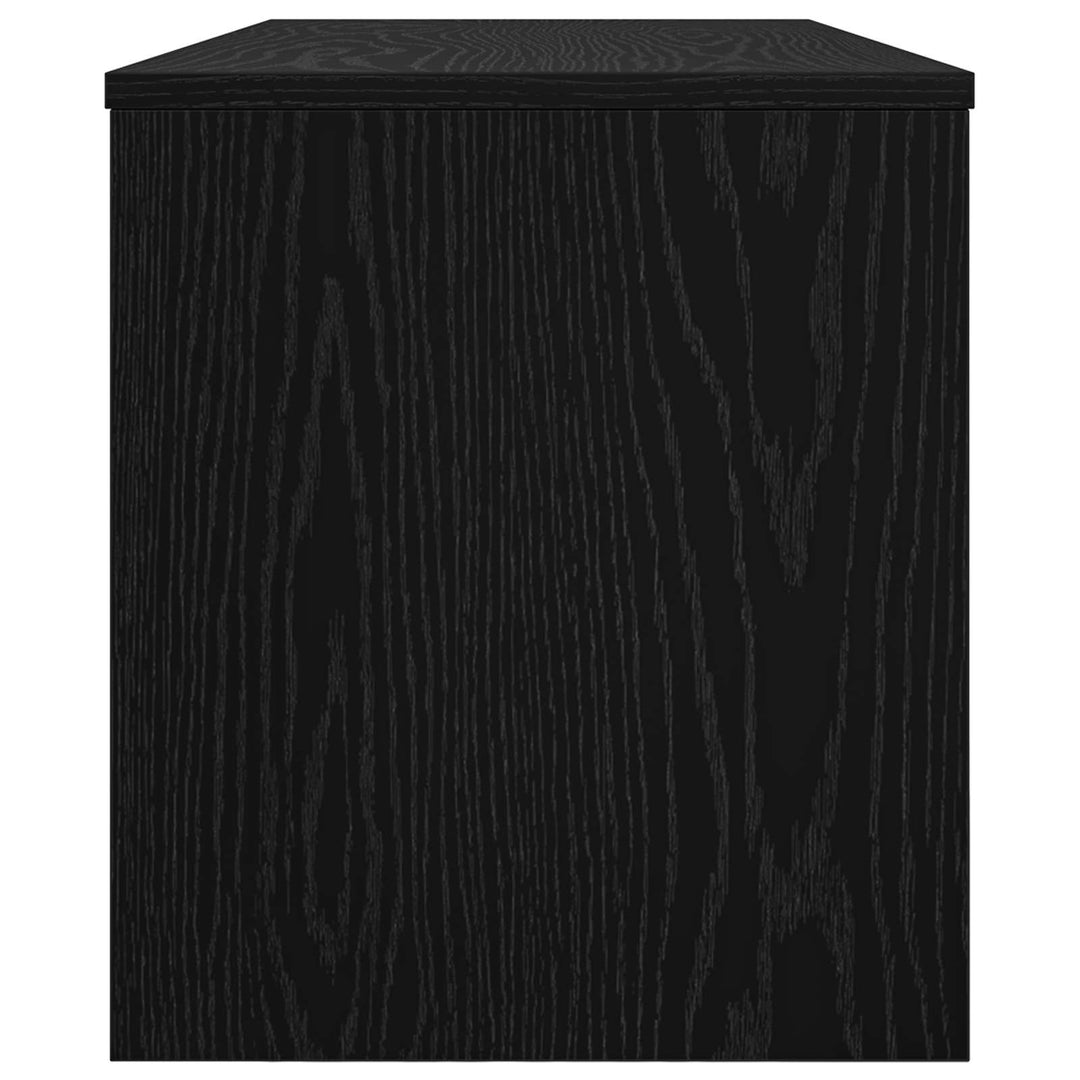 TV-skab Sort eg 100 x 35 x 40 cm Konstrueret træ