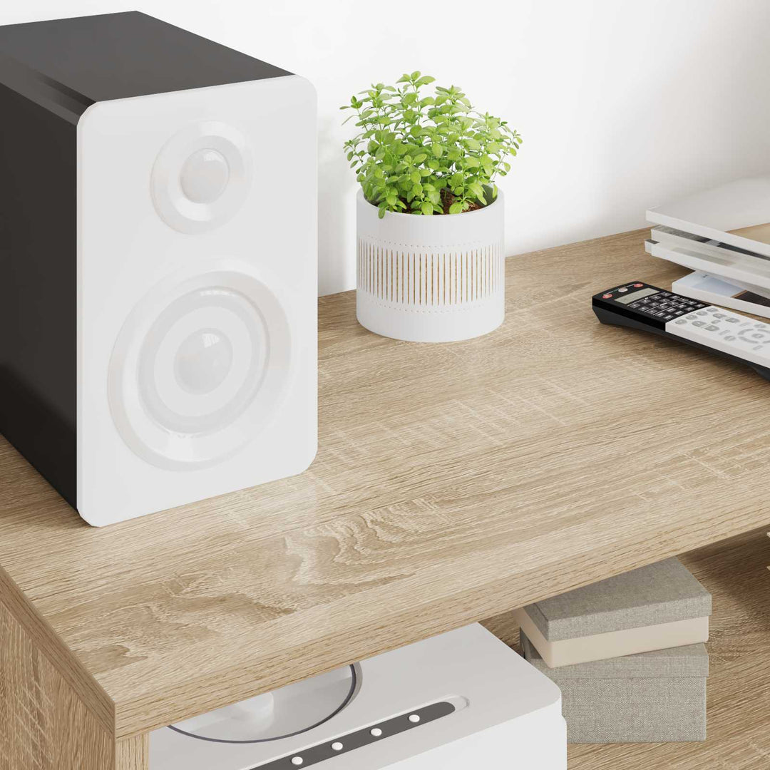 TV-skab Sonoma eg 100 x 35 x 40 cm Konstrueret træ