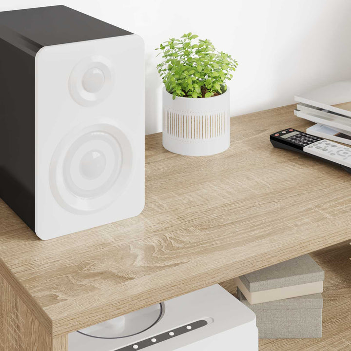 TV-skab Sonoma eg 100 x 35 x 40 cm Konstrueret træ