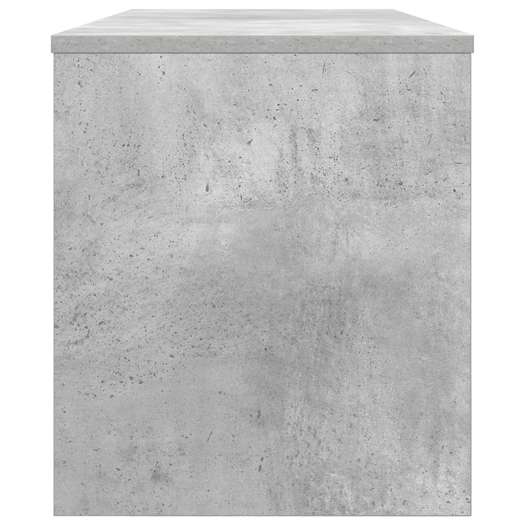 TV-skab Beton Grå 100 x 35 x 40 cm Konstrueret træ