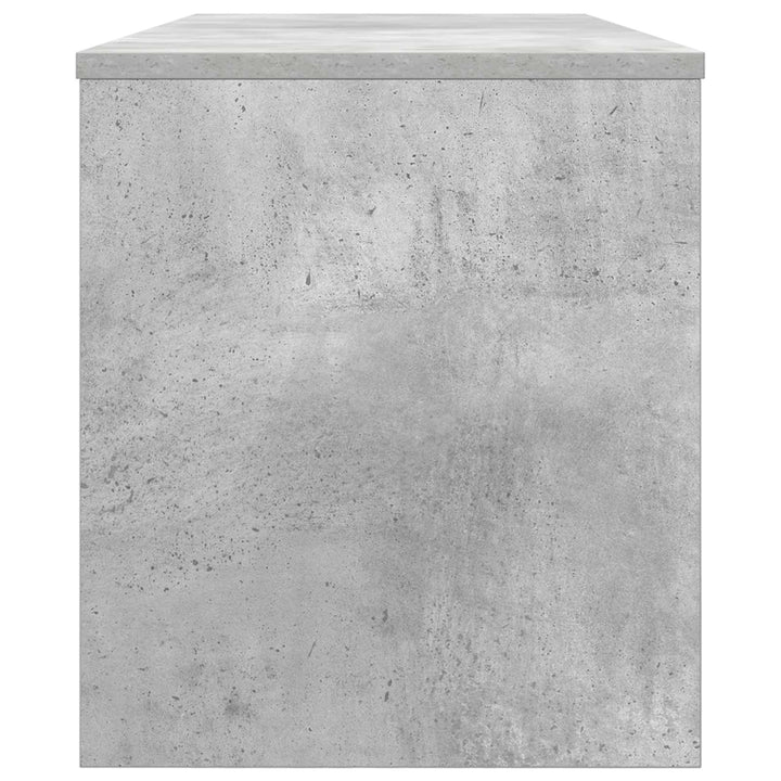 TV-skab Beton Grå 100 x 35 x 40 cm Konstrueret træ