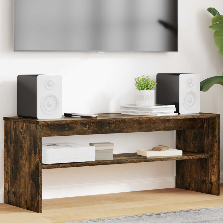 TV-skab Røget eg 100 x 35 x 40 cm Konstrueret træ
