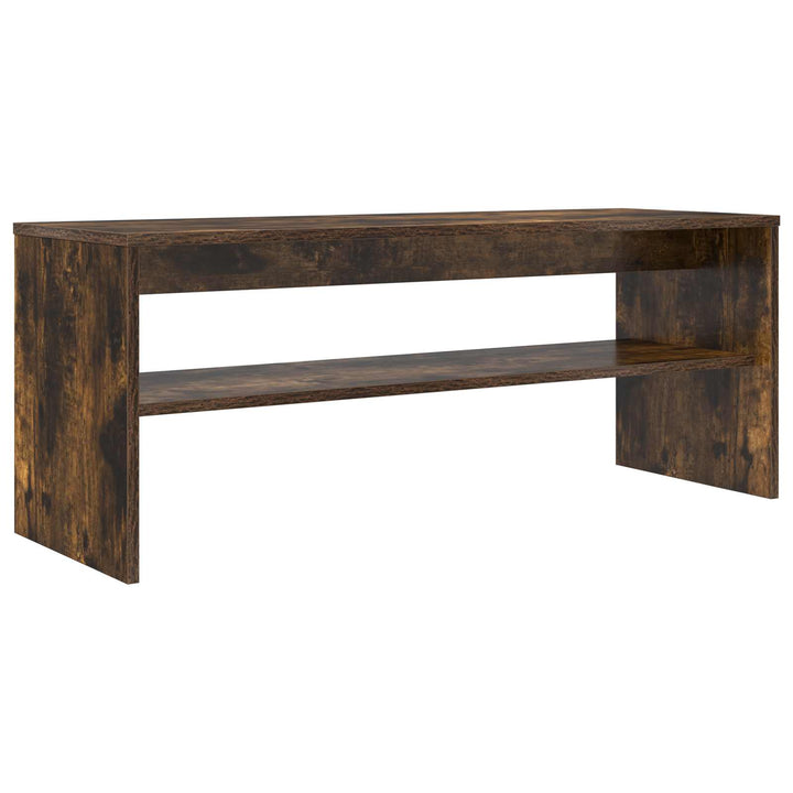 TV-skab Røget eg 100 x 35 x 40 cm Konstrueret træ