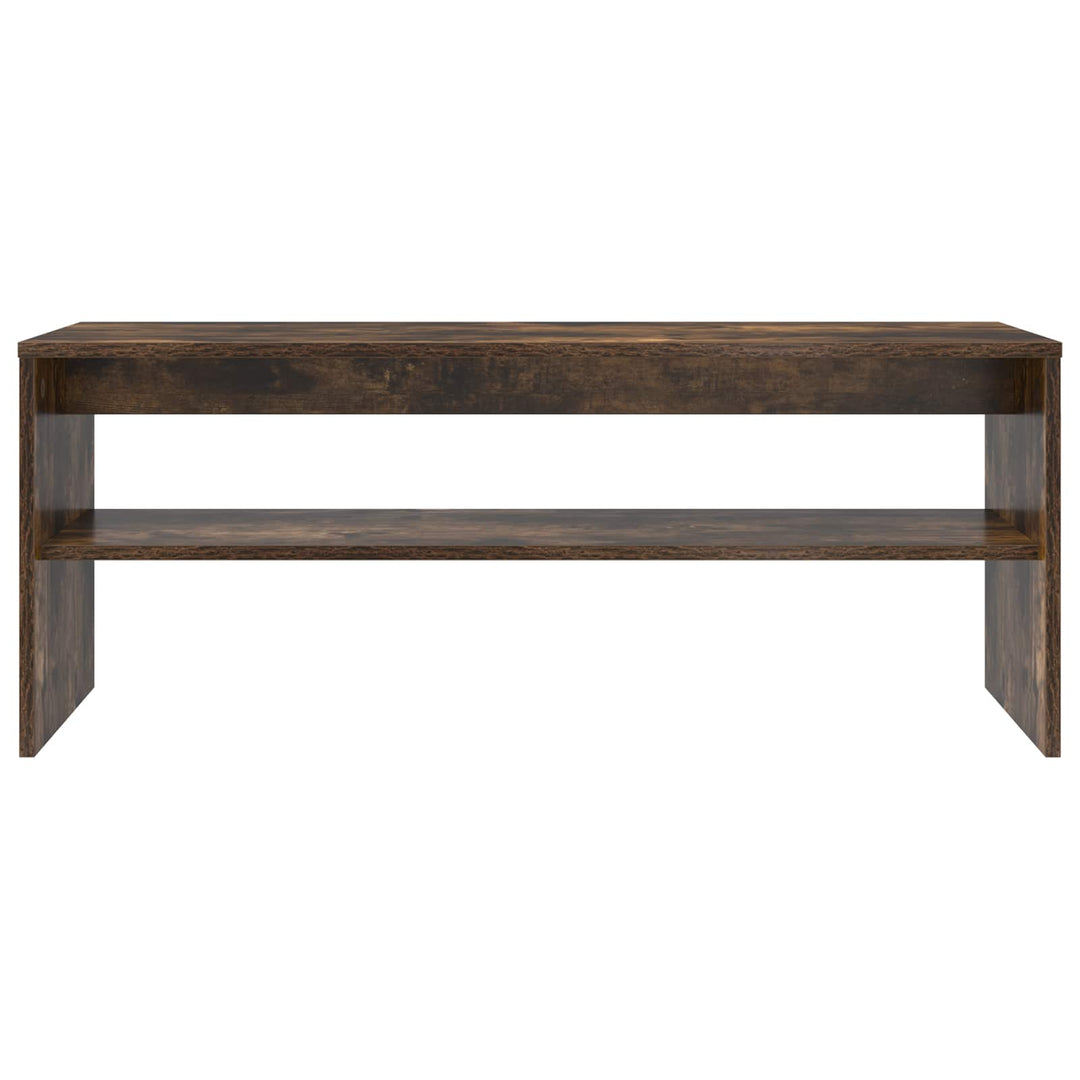 TV-skab Røget eg 100 x 35 x 40 cm Konstrueret træ
