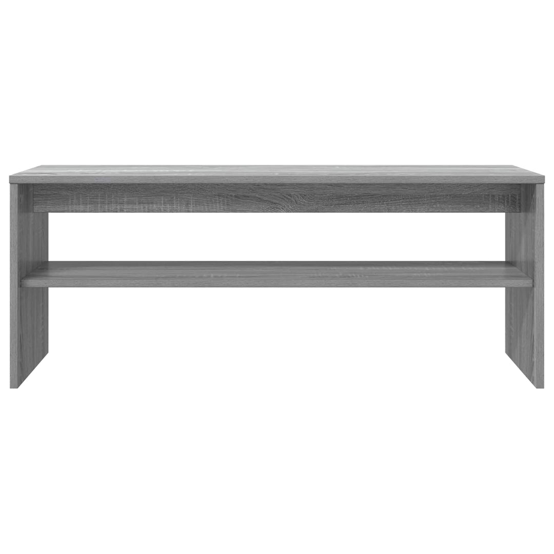 TV-skab Grå Sonoma 100 x 35 x 40 cm Konstrueret træ