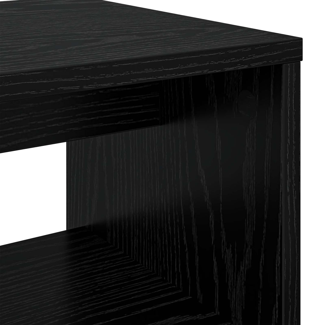 TV-skab 60 x 30 x 40 cm Sort eg Konstrueret træ