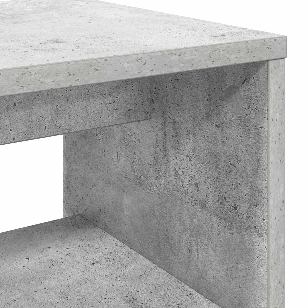 TV-skab Beton Grå 60 x 30 x 40 cm Konstrueret træ