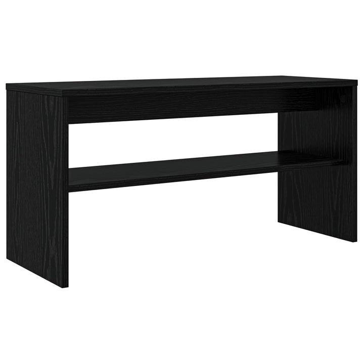 TV-skab Sort eg 80 x 30 x 40 cm Konstrueret træ