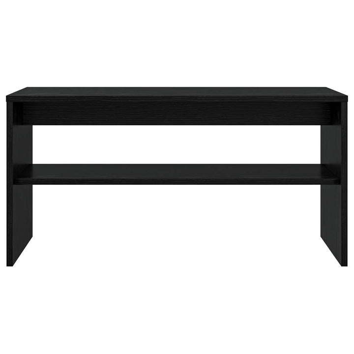 TV-skab Sort eg 80 x 30 x 40 cm Konstrueret træ