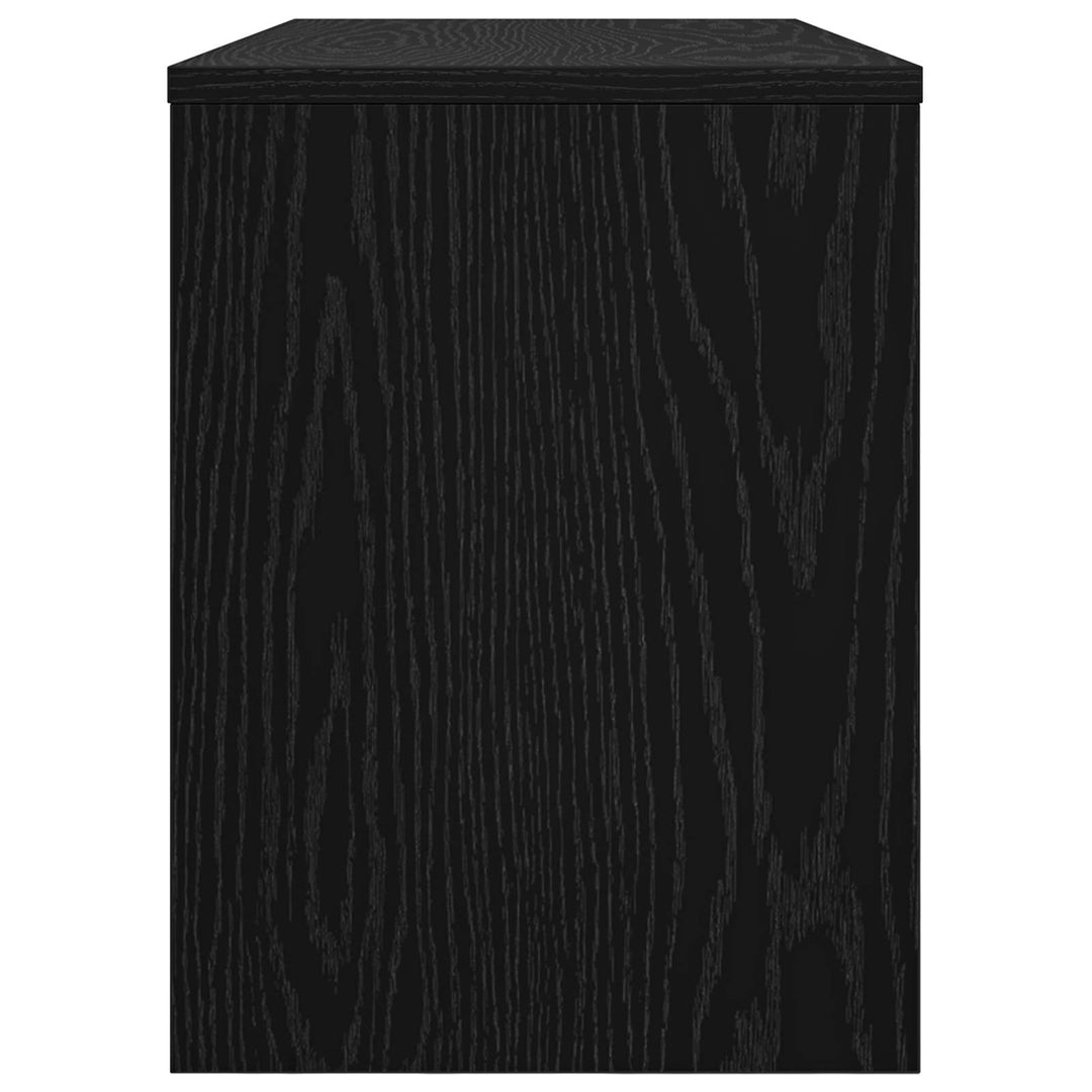 TV-skab Sort eg 80 x 30 x 40 cm Konstrueret træ