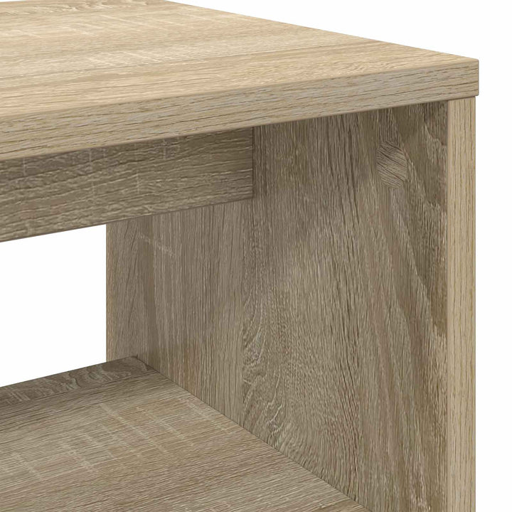 TV-skab 80 x 30 x 40 cm Sonoma eg Konstrueret træ