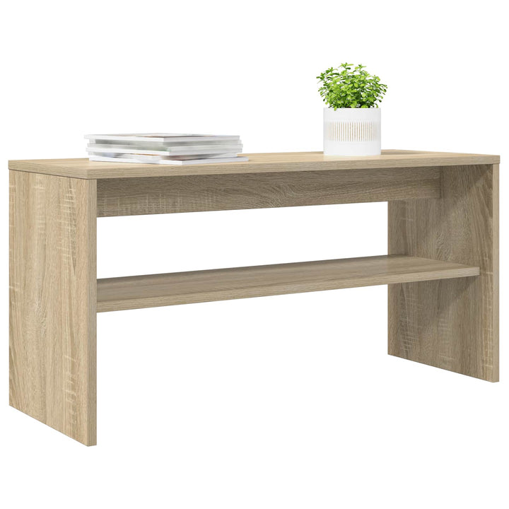 TV-skab 80 x 30 x 40 cm Sonoma eg Konstrueret træ