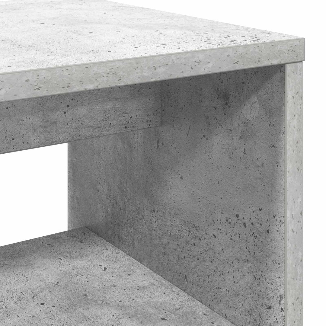 TV-skab Beton Grå 80 x 30 x 40 cm Konstrueret træ