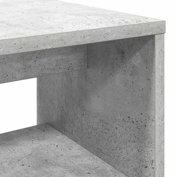 TV-skab Beton Grå 80 x 30 x 40 cm Konstrueret træ