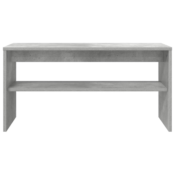 TV-skab Beton Grå 80 x 30 x 40 cm Konstrueret træ