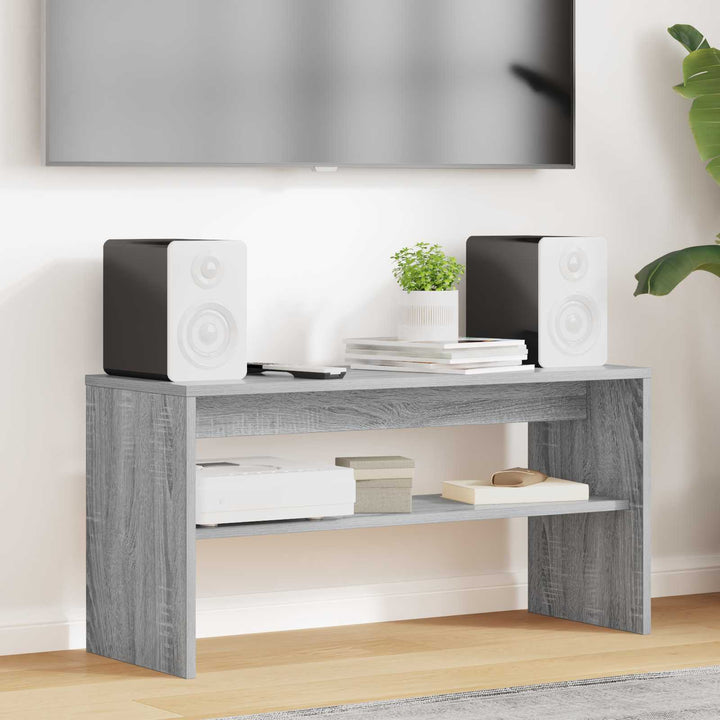TV-skab Grå Sonoma 80 x 30 x 40 cm Konstrueret træ