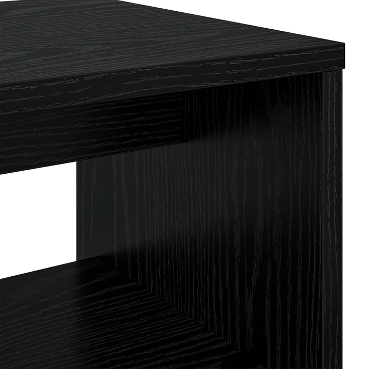 TV-skab Sort eg 100 x 30 x 40 cm Konstrueret træ