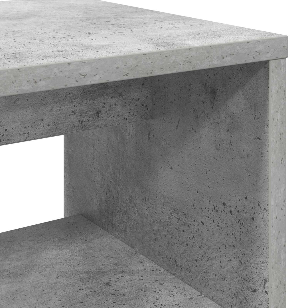 TV-skab Beton Grå 100 x 30 x 40 cm Konstrueret træ