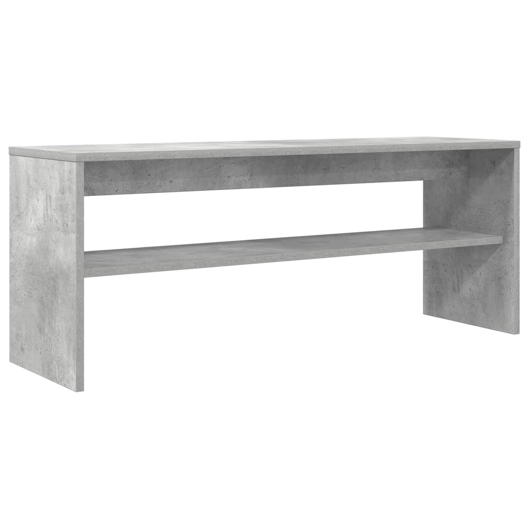 TV-skab Beton Grå 100 x 30 x 40 cm Konstrueret træ