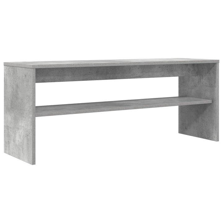 TV-skab Beton Grå 100 x 30 x 40 cm Konstrueret træ
