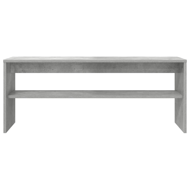 TV-skab Beton Grå 100 x 30 x 40 cm Konstrueret træ