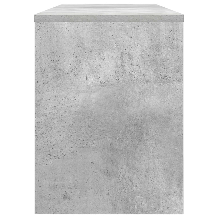 TV-skab Beton Grå 100 x 30 x 40 cm Konstrueret træ