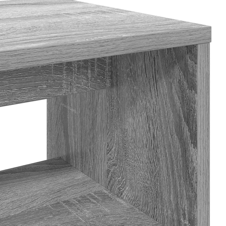 TV-skab Grå Sonoma 100 x 30 x 40 cm Konstrueret træ