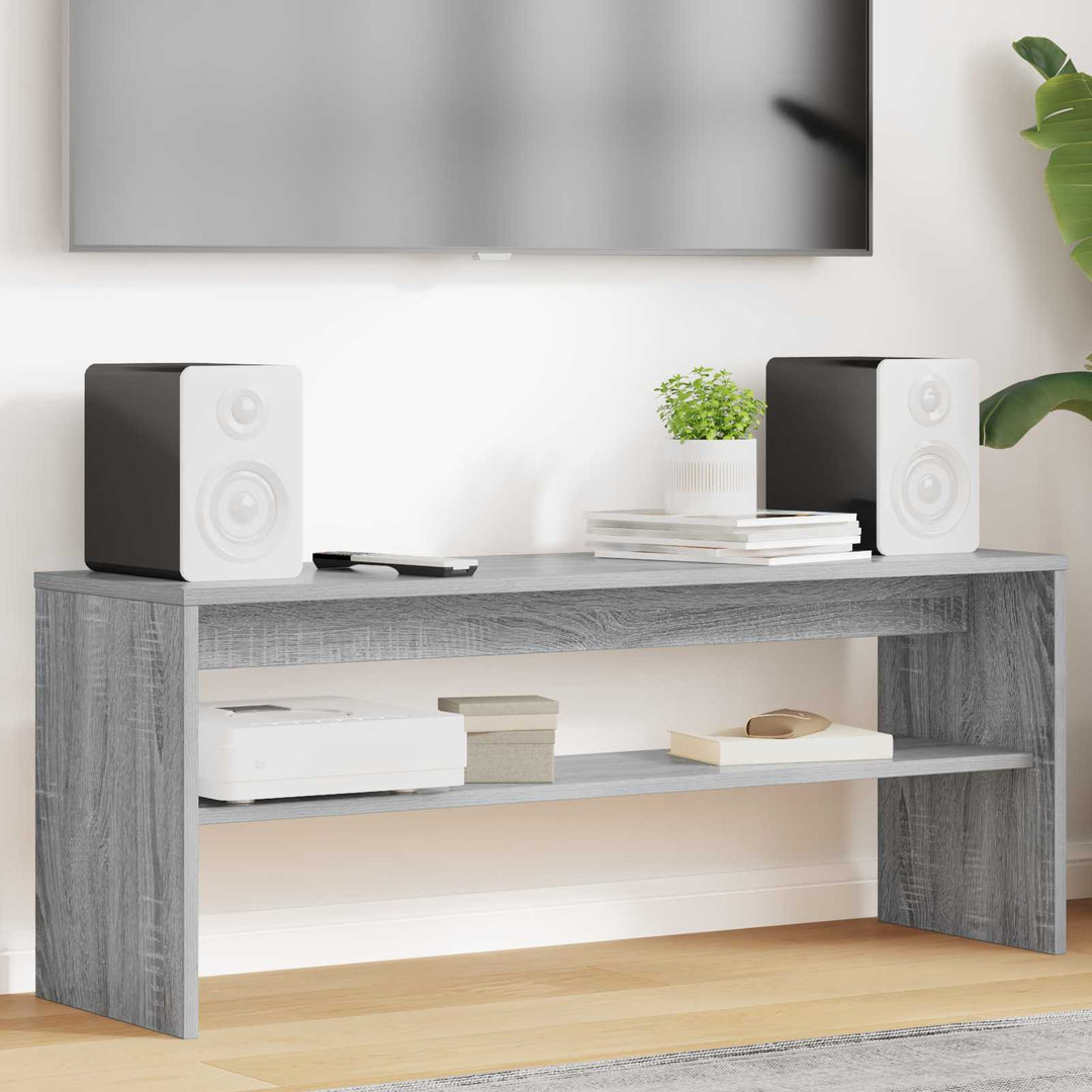TV-skab Grå Sonoma 100 x 30 x 40 cm Konstrueret træ