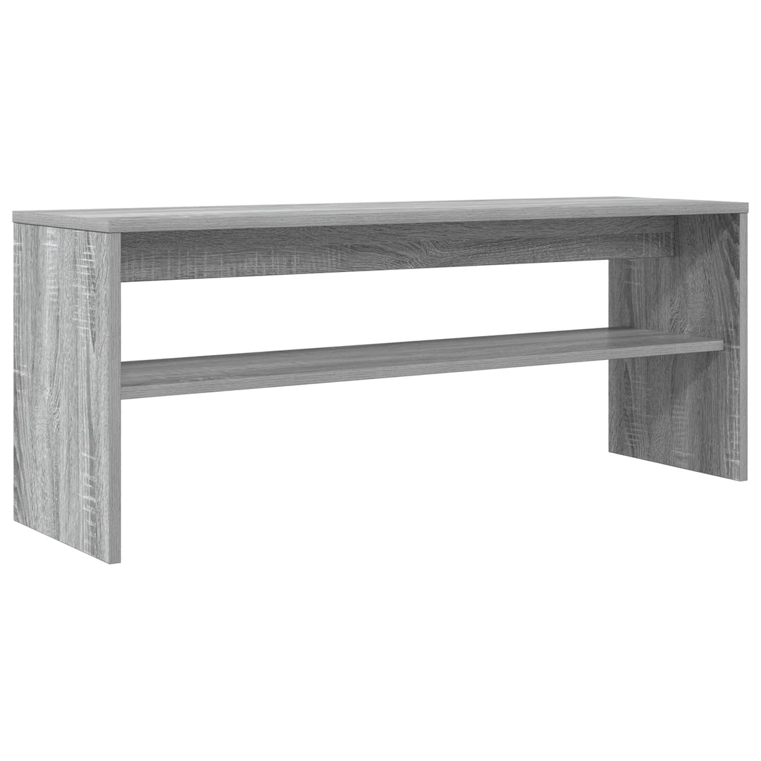 TV-skab Grå Sonoma 100 x 30 x 40 cm Konstrueret træ