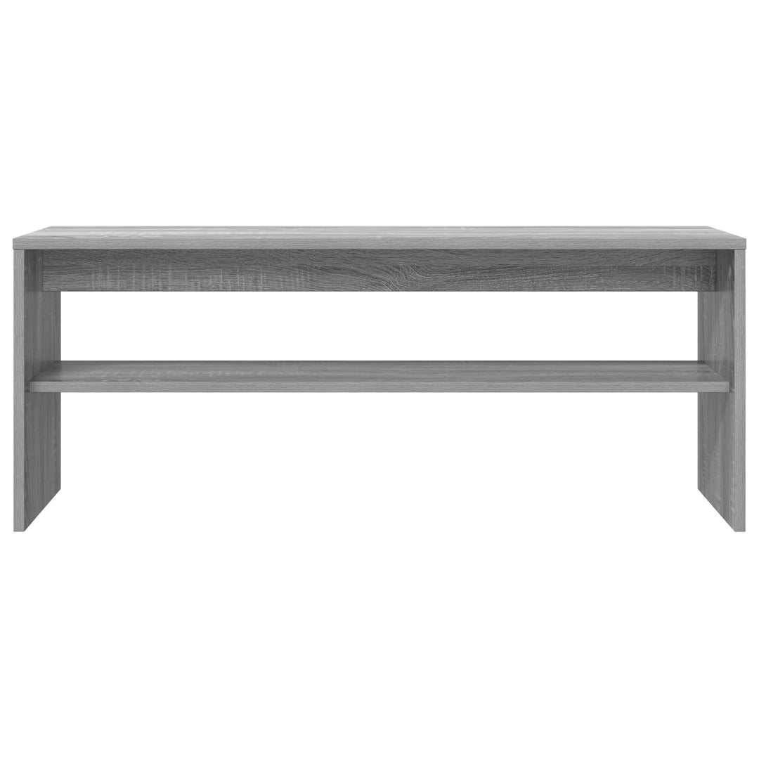 TV-skab Grå Sonoma 100 x 30 x 40 cm Konstrueret træ