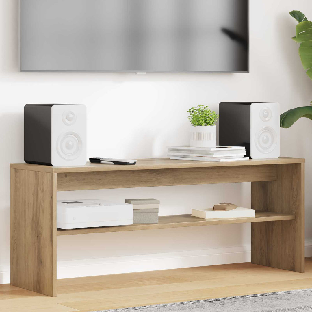 TV-skab Artisan Egetræ 100 x 30 x 40 cm Konstrueret træ