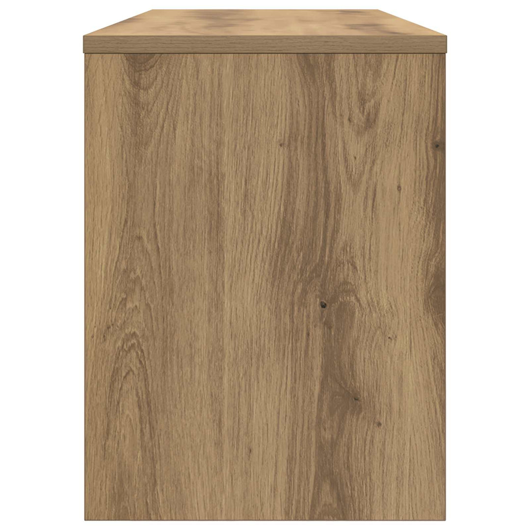 TV-skab Artisan Egetræ 100 x 30 x 40 cm Konstrueret træ