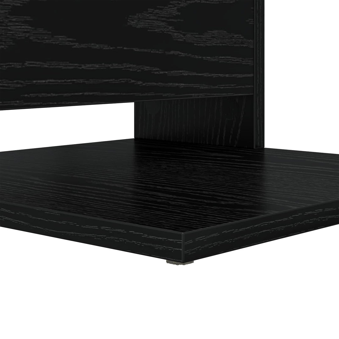 Sidebord Sort eg 40 x 35 x 60,5 cm Konstrueret træ