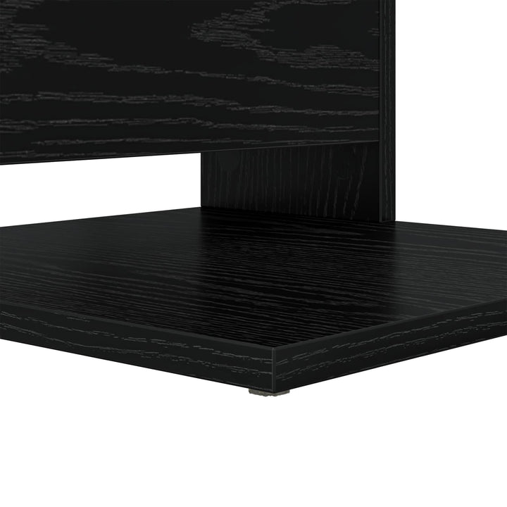 Sidebord Sort eg 40 x 35 x 60,5 cm Konstrueret træ