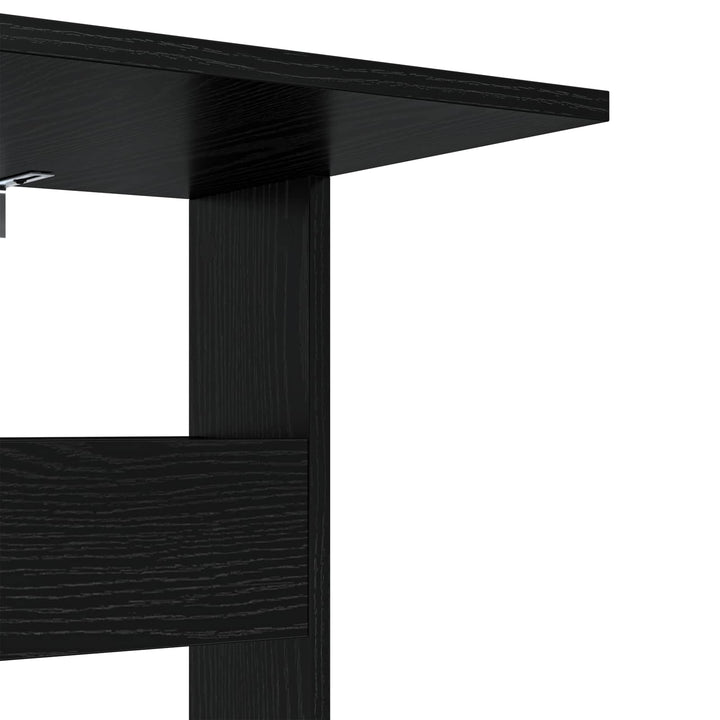 Sidebord Sort eg 40 x 35 x 60,5 cm Konstrueret træ
