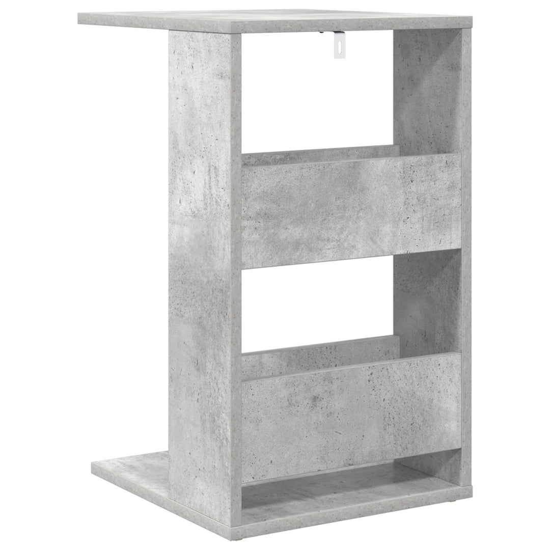 Sidebord Beton Grå 40 x 35 x 60,5 cm Konstrueret træ