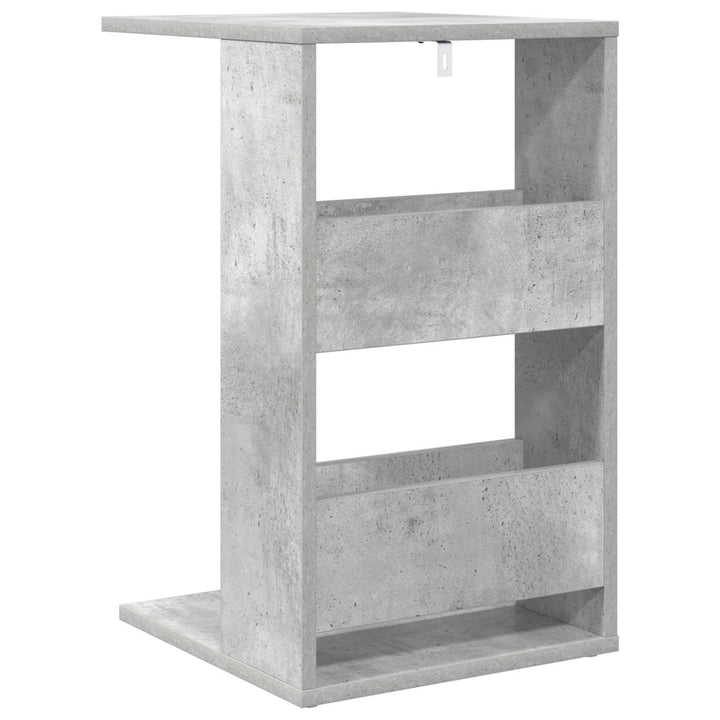 Sidebord Beton Grå 40 x 35 x 60,5 cm Konstrueret træ