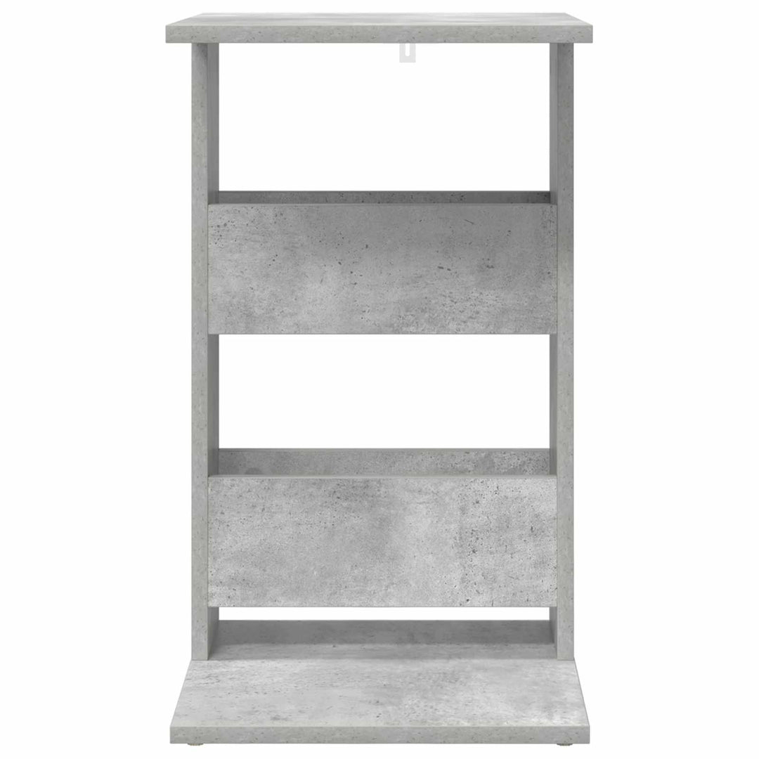 Sidebord Beton Grå 40 x 35 x 60,5 cm Konstrueret træ