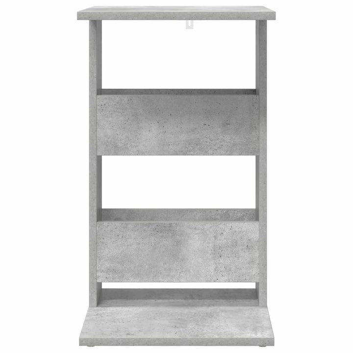 Sidebord Beton Grå 40 x 35 x 60,5 cm Konstrueret træ