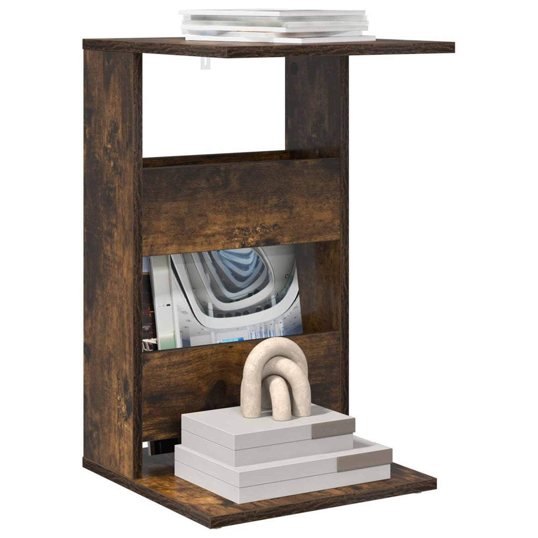 Sidebord Røget eg 40 x 35 x 60,5 cm Konstrueret træ