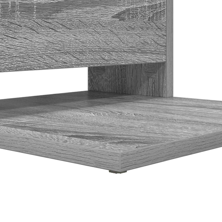 Sidebord Grå Sonoma 40 x 35 x 60,5 cm Konstrueret træ
