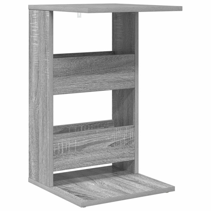 Sidebord Grå Sonoma 40 x 35 x 60,5 cm Konstrueret træ