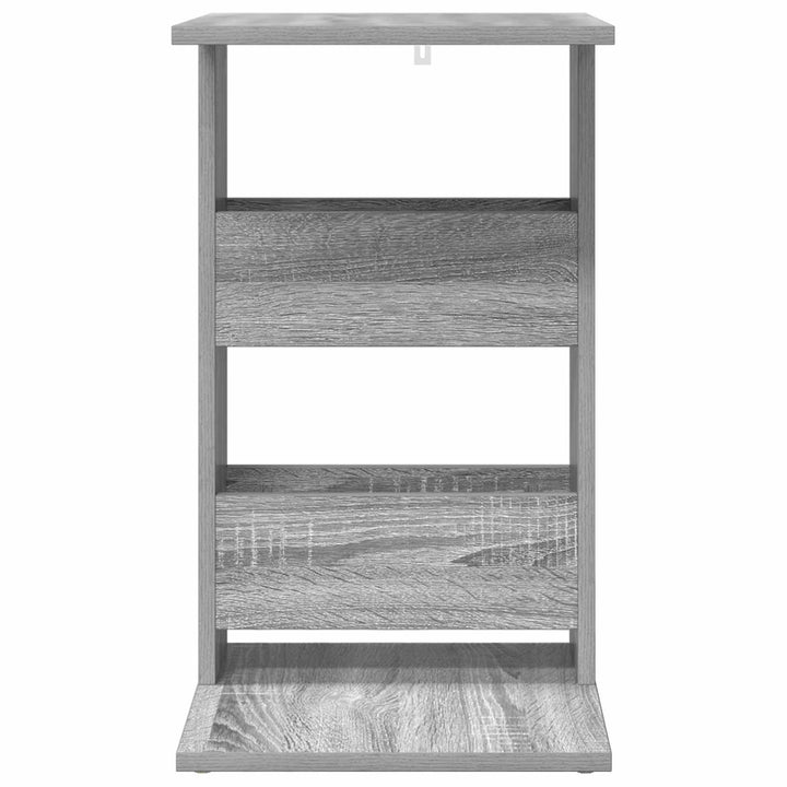 Sidebord Grå Sonoma 40 x 35 x 60,5 cm Konstrueret træ