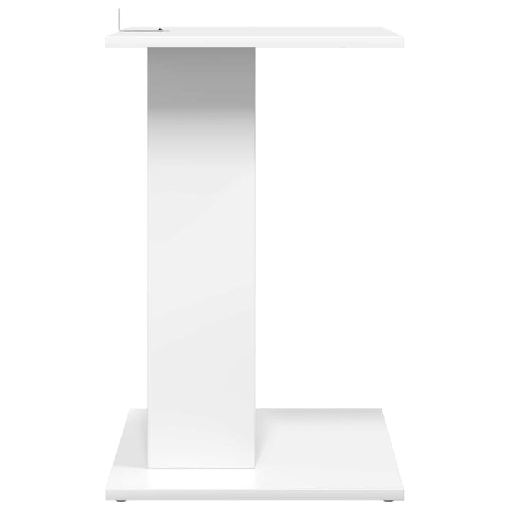 Sidebord Hvid 45 x 40 x 62,5 cm Konstrueret træ