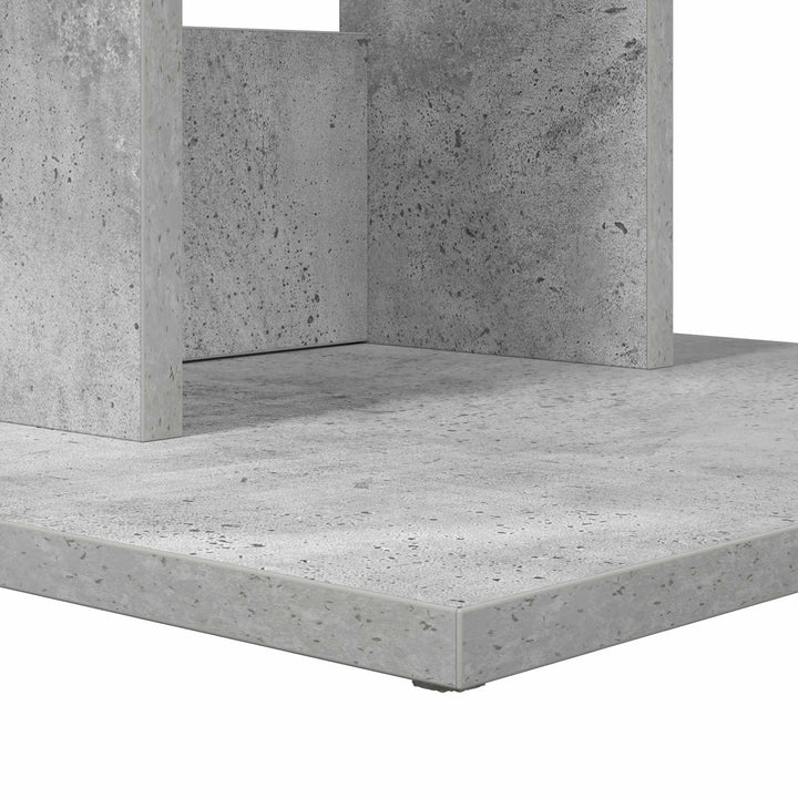 Sidebord Beton Grå 45 x 40 x 62,5 cm Konstrueret træ